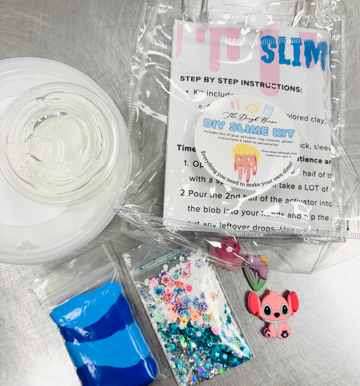 Blue DIY Slime Kit