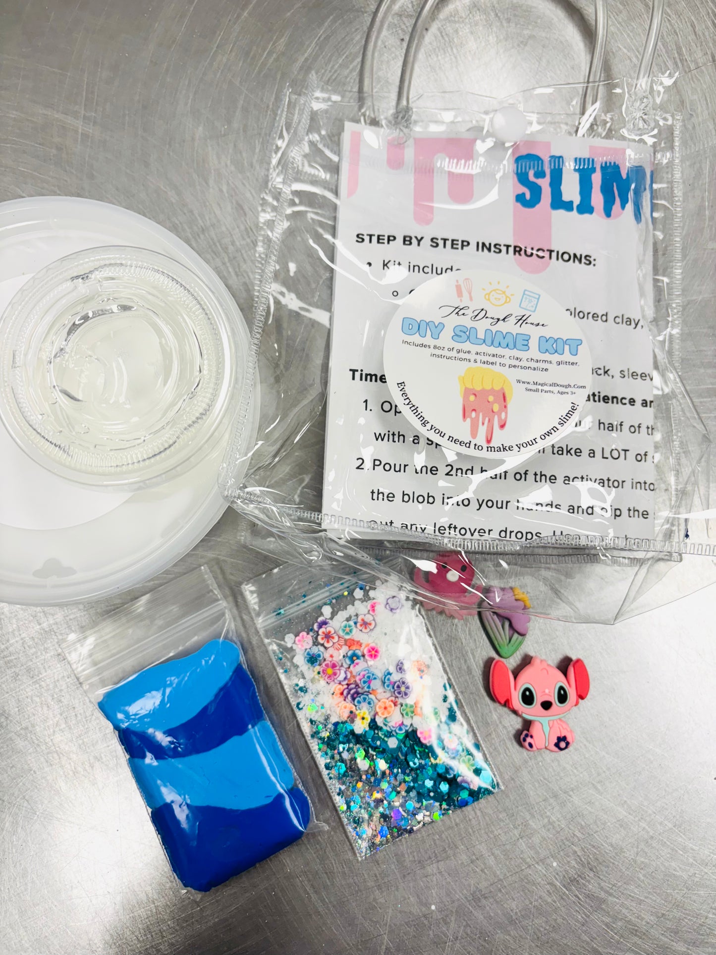 Blue DIY Slime Kit