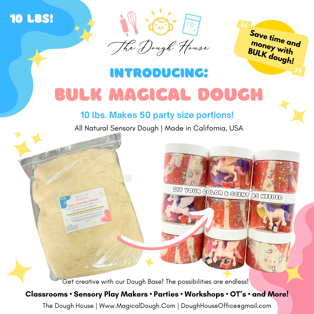 10 Pounds Bulk Magical Dough (Plain)
