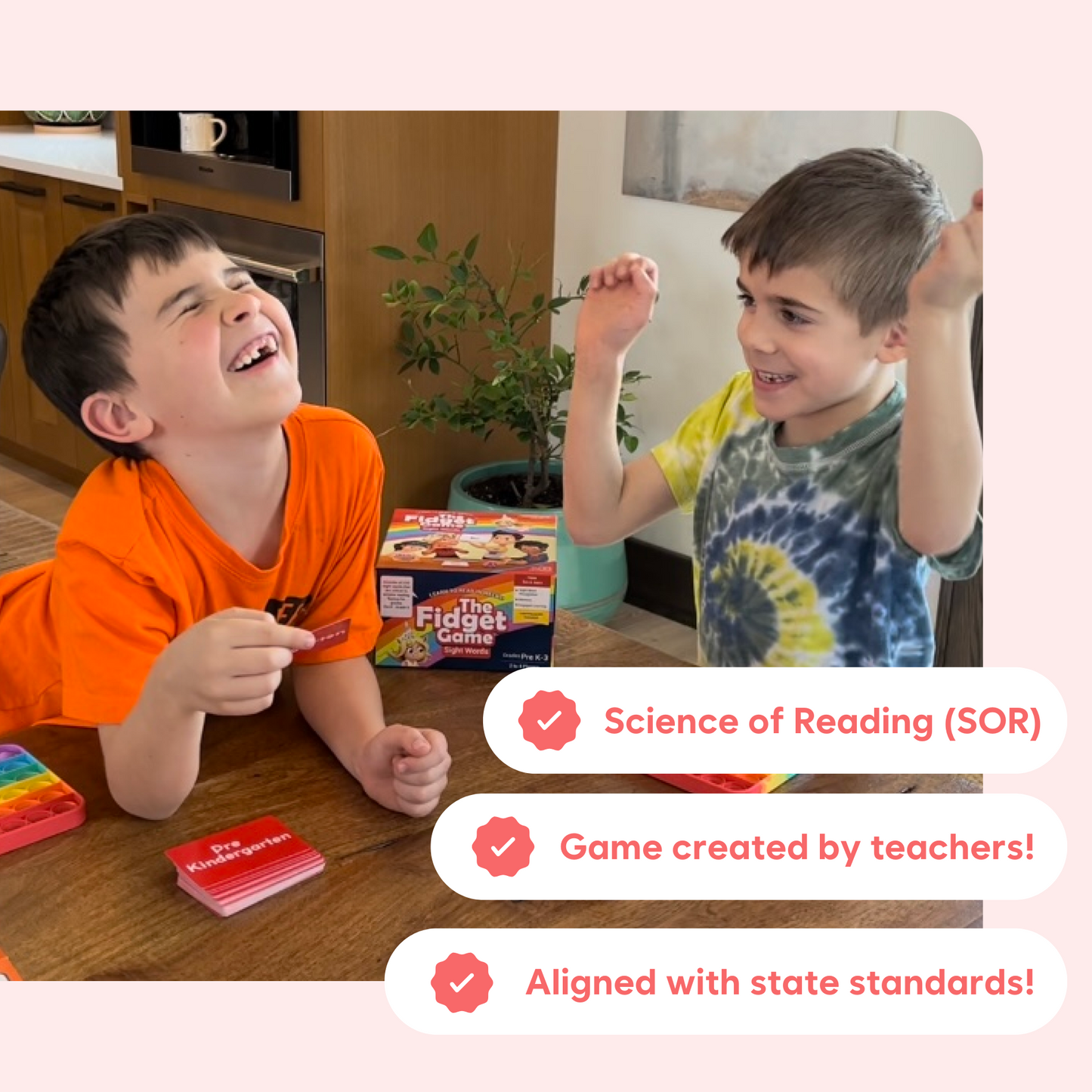 .The Fidget Game: Sight Words Edition