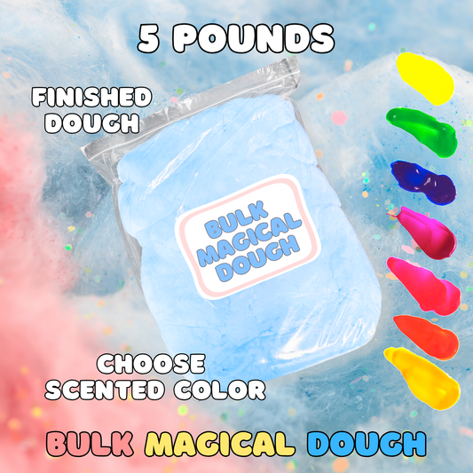 5 Pounds Bulk Magical Dough (Pick your color)