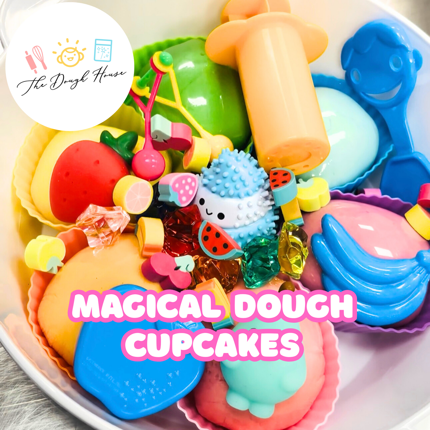 Magical Dough Cupcakes