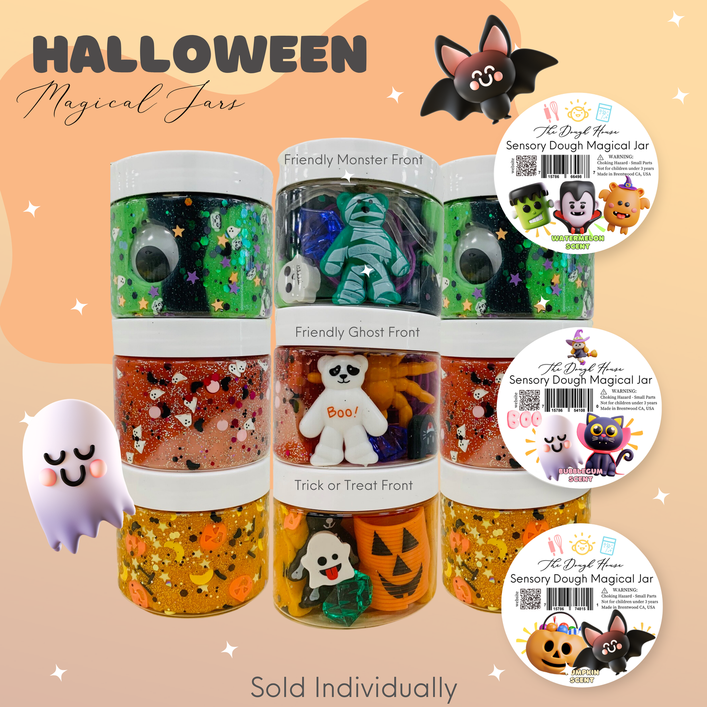 PREORDER Halloween Jars: Bulk or Single Jars