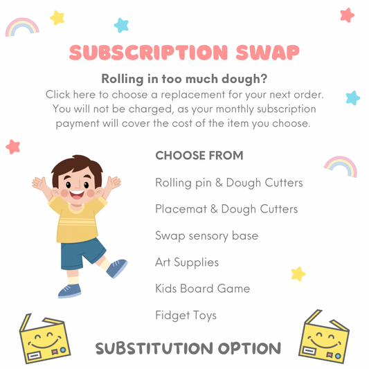 Monthly Magical Jar Subscriber Substitution