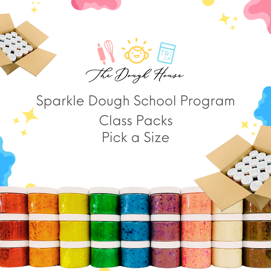 Sparkle Dough Class Packs ($4/Jar)