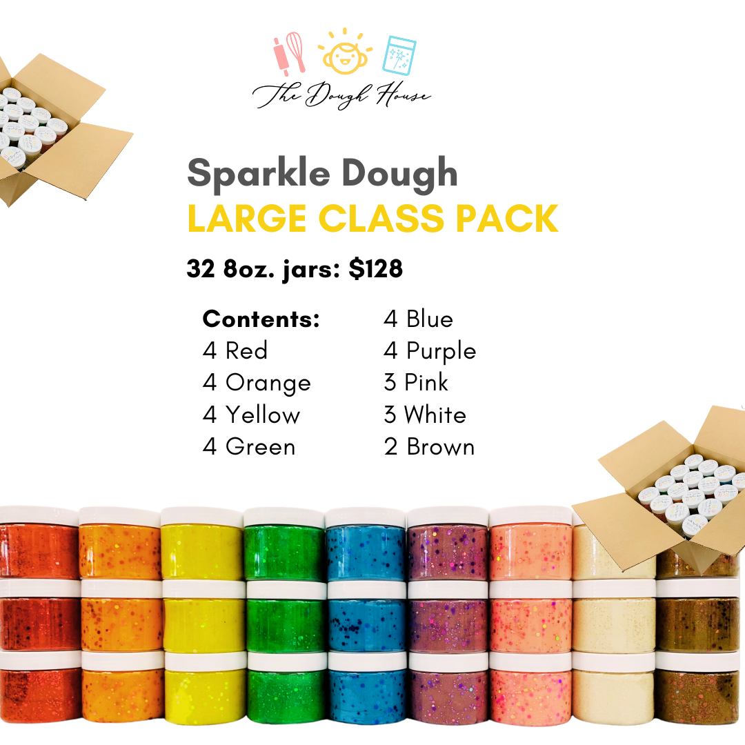 Sparkle Dough Class Packs ($4/Jar)